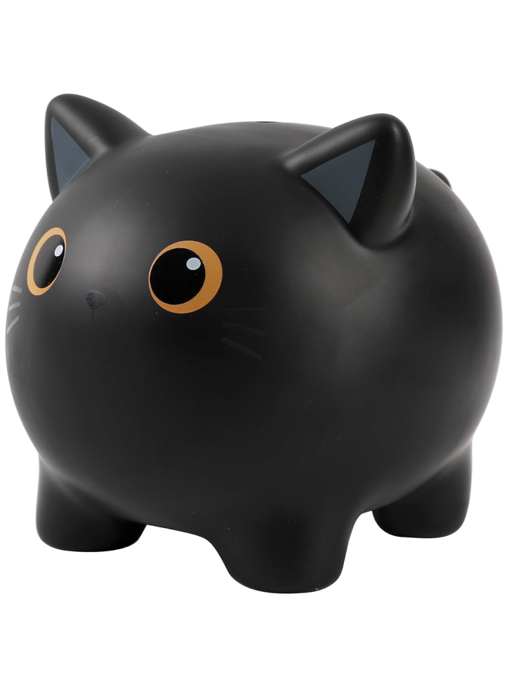 Itotal Piggy Bank Black Cat (xl2499)