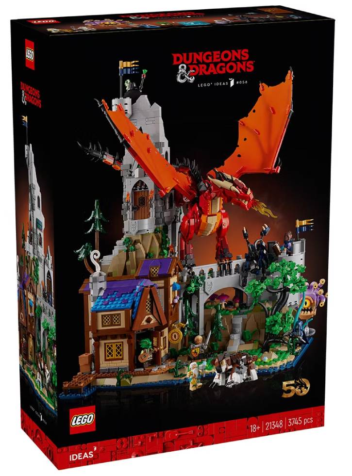 Lego Ideas Dungeons & Dragons Red Dragon\'s Tale (21348.)