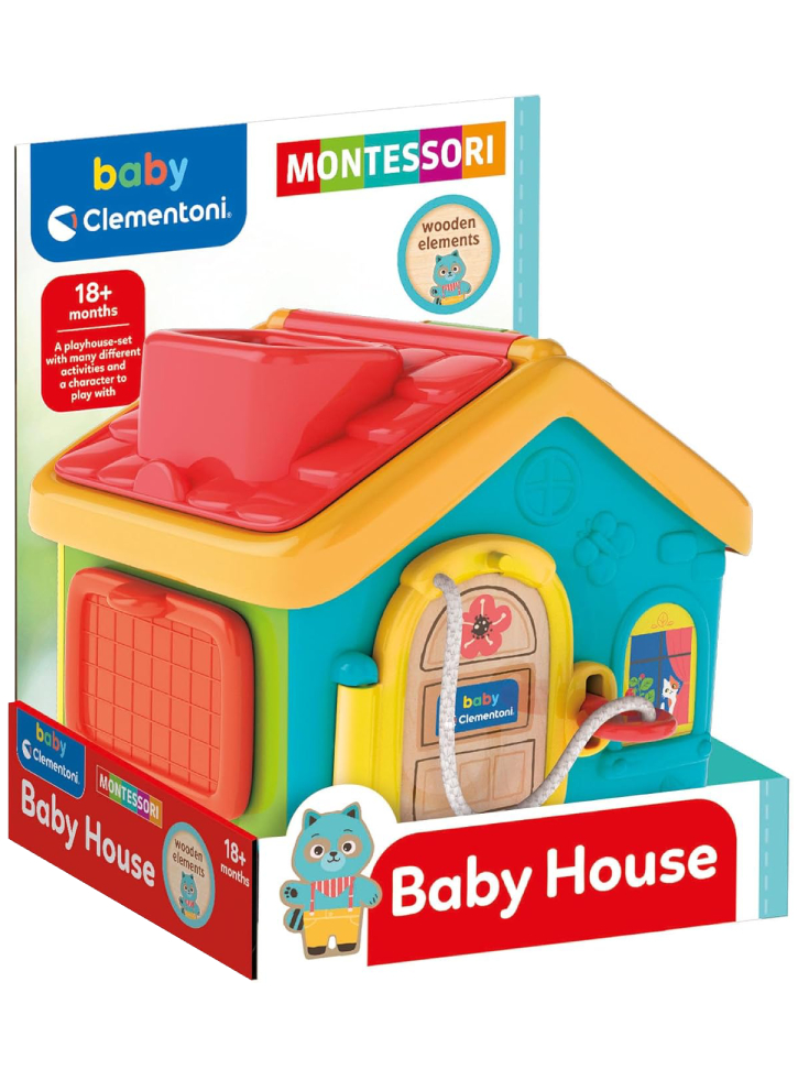 As Baby Clementoni Montesorri Baby House (1000-17857)