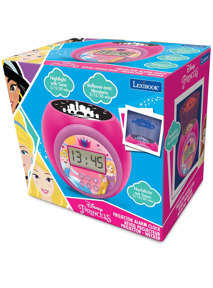 Lexibook Disney Princess Projector Alarm Clock (rl977dp)