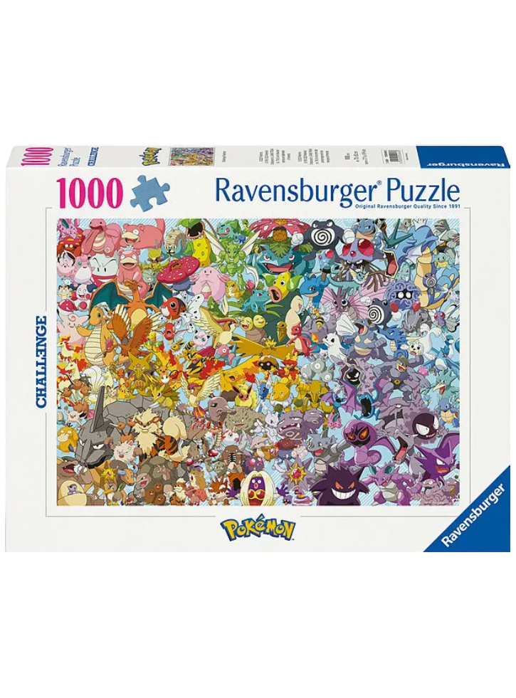 Ravensburger Challenge Pokemon 1000p (12000460)