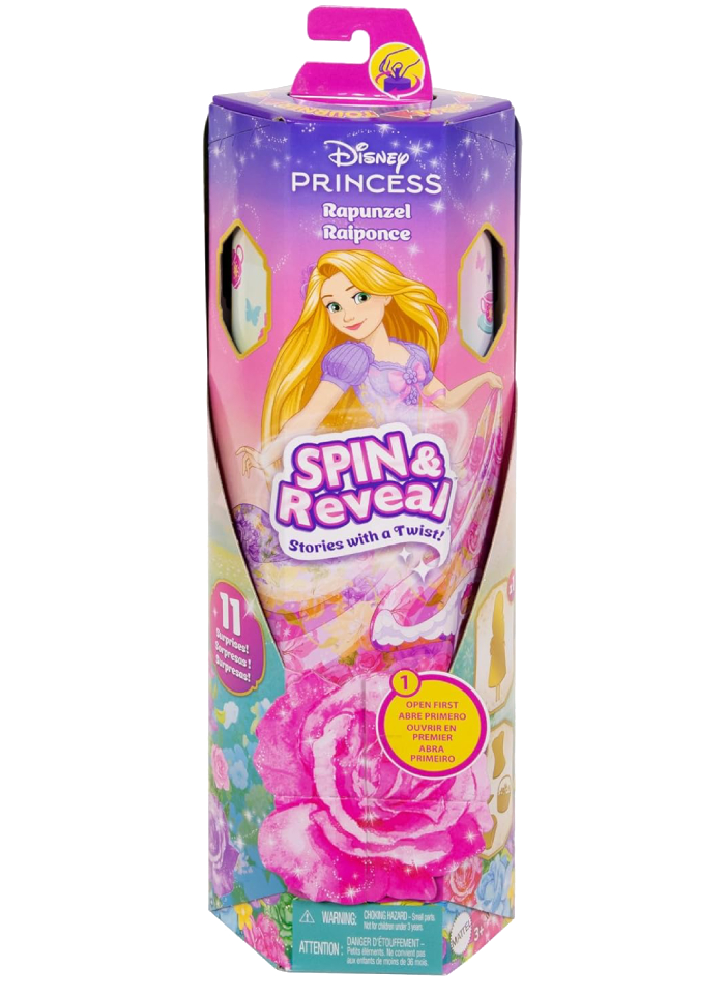 Disney Princess Spin And Reveal Rapunzel (htv86)