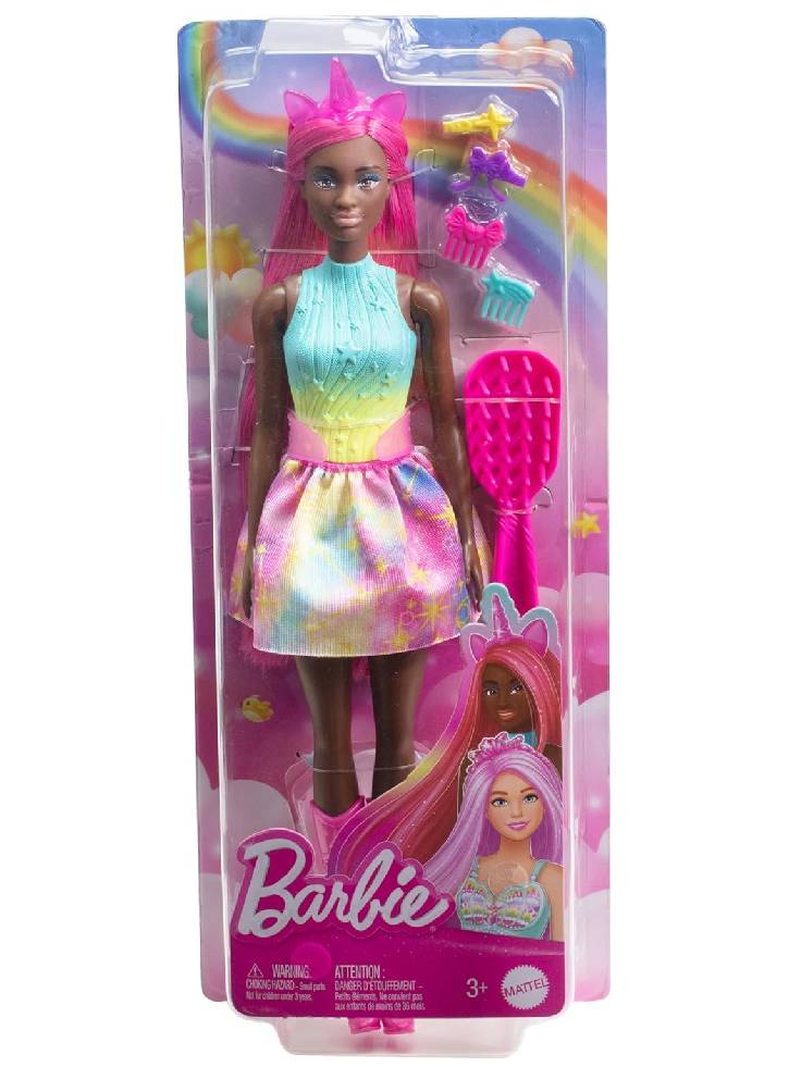 Barbie A Touch Of Magic Unicorn Doll With Long Hair (hrr01)