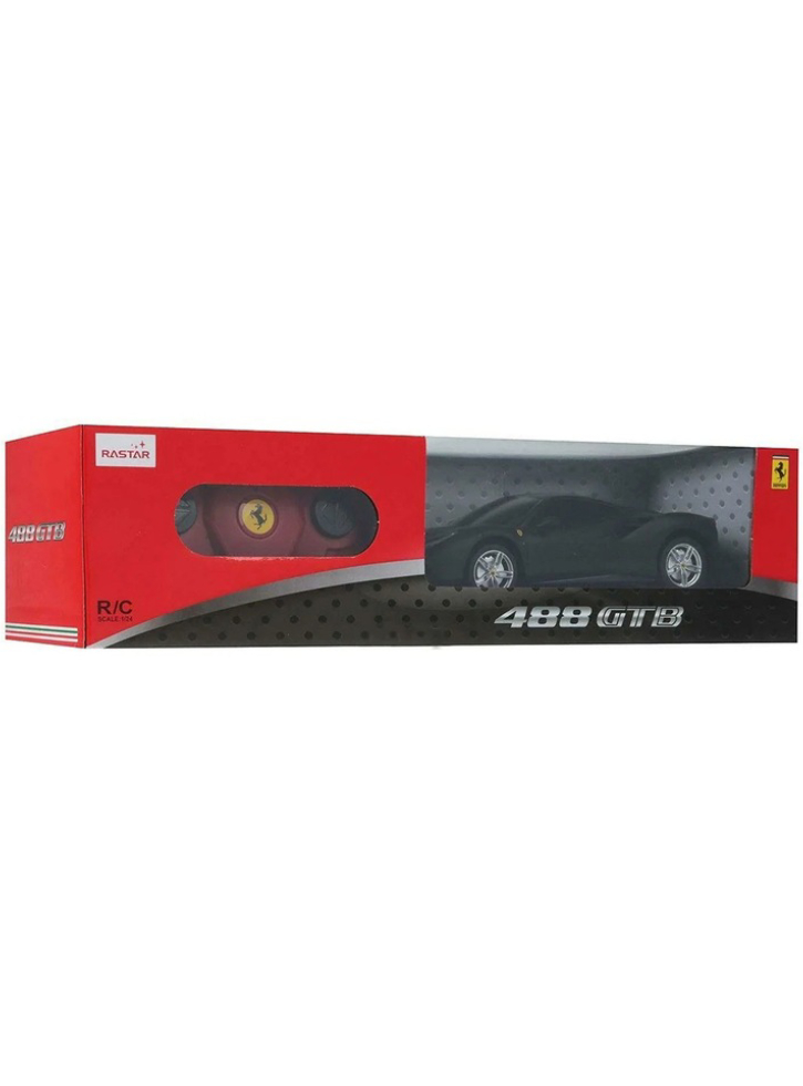 Rastar R/c 1:24 Ferrari 488 Gtb Matt Black (23030)