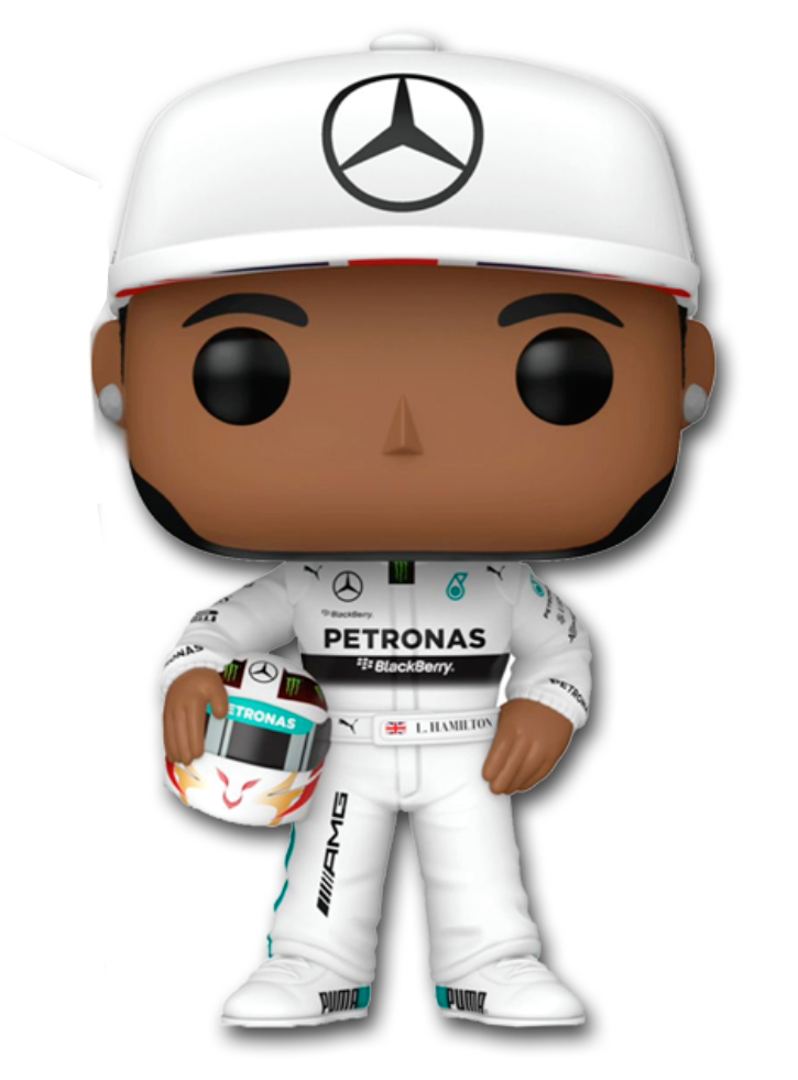 Pop Racing Racing S4 Lewis Hamilton With Helm 09 9cm