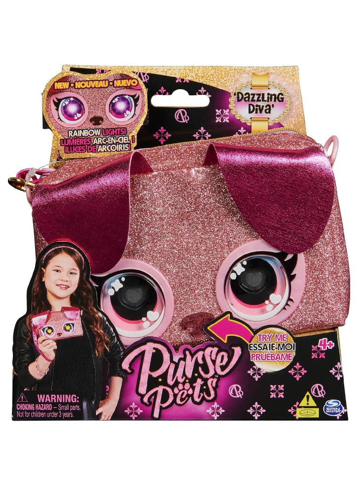 Purse Pets Glitter Wristlet Puppy (6067566)