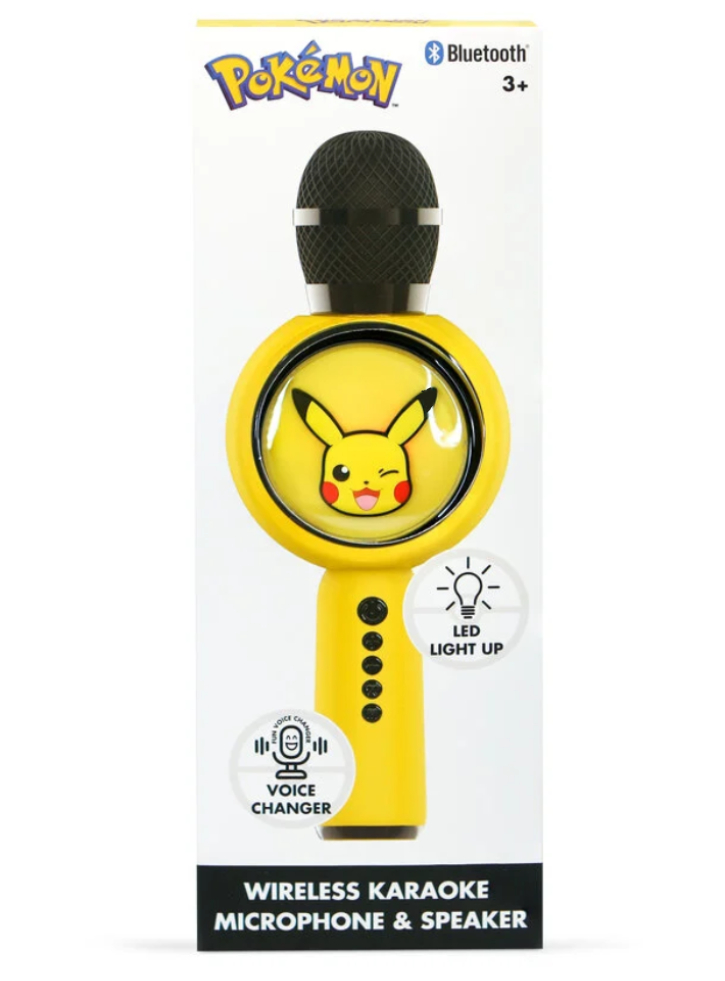 Otl New Pokemon Pikachu Karaoke Microphone & Speaker