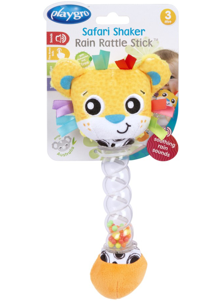 Playgro Lion Rain Maker Rattle Stick (10188797)