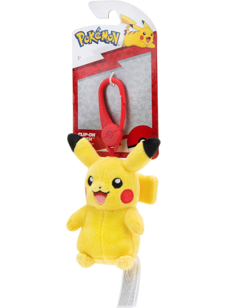 Pokemon Plush Clip On W9 Random (95177-9)