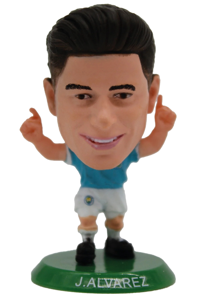 Soccerstarz Manchester City Julian Alvarez Home Kit (classic Kit) (405808)