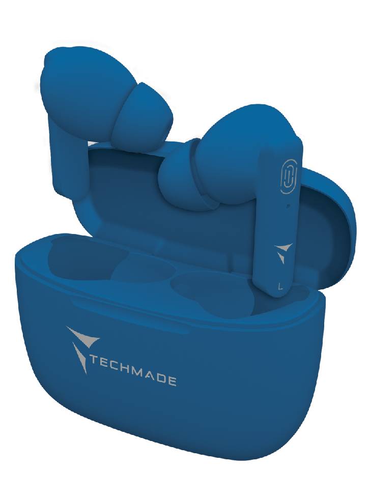 Techmade Earbuds T31 Blue