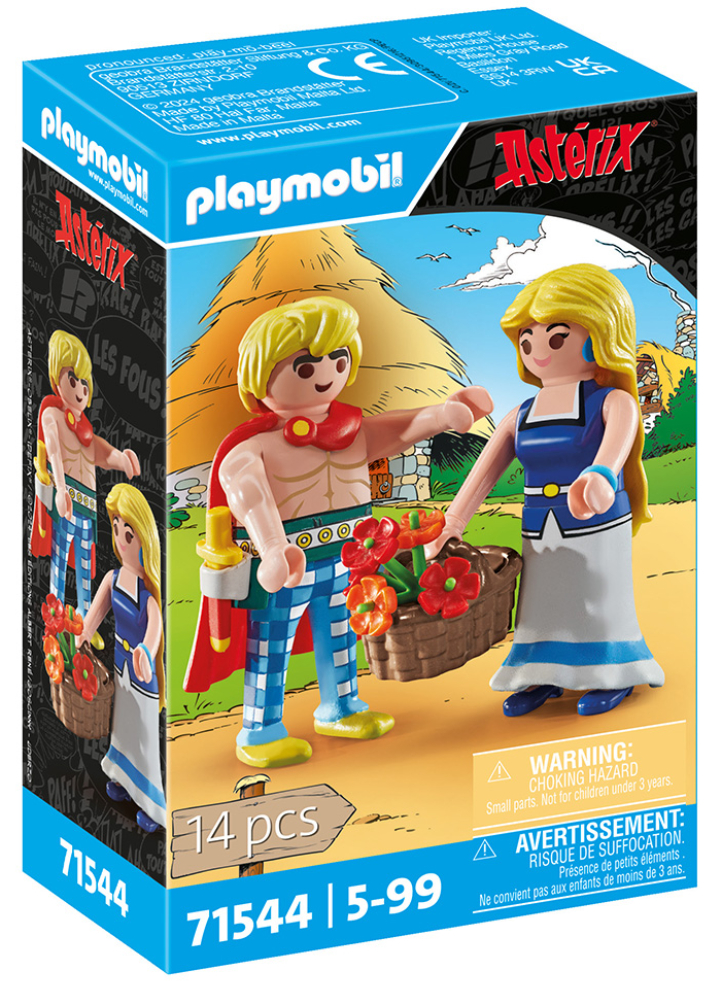 Playmobil Asterix Tragicomix And Panacea (71544)