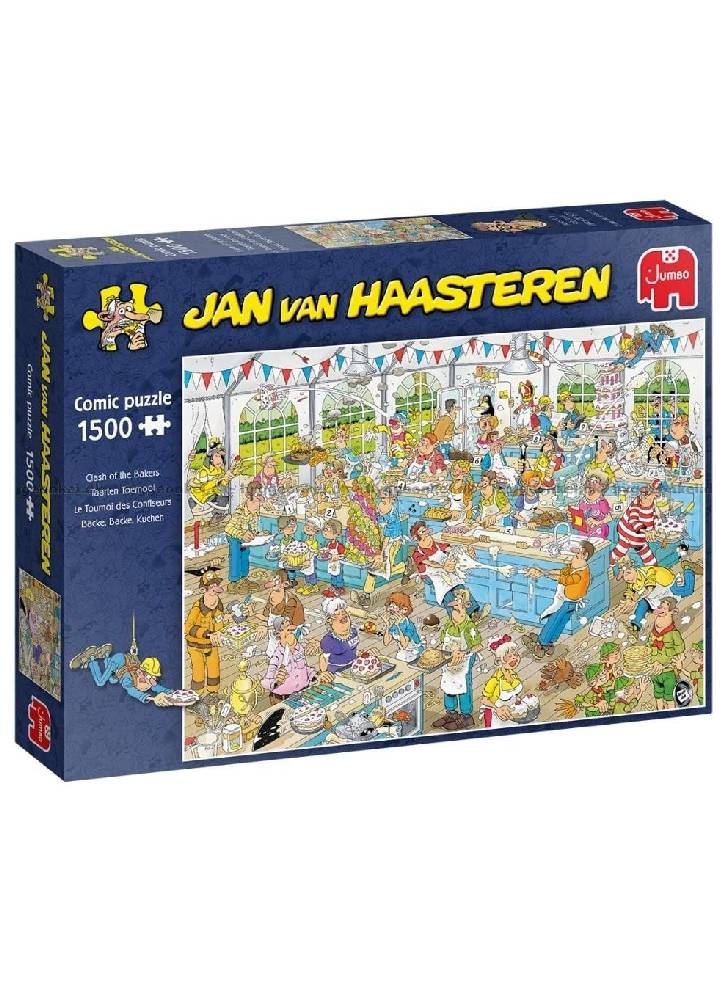 Jan Van Haasteren Clash Of The Bakers 1500 Pieces (jum9077)