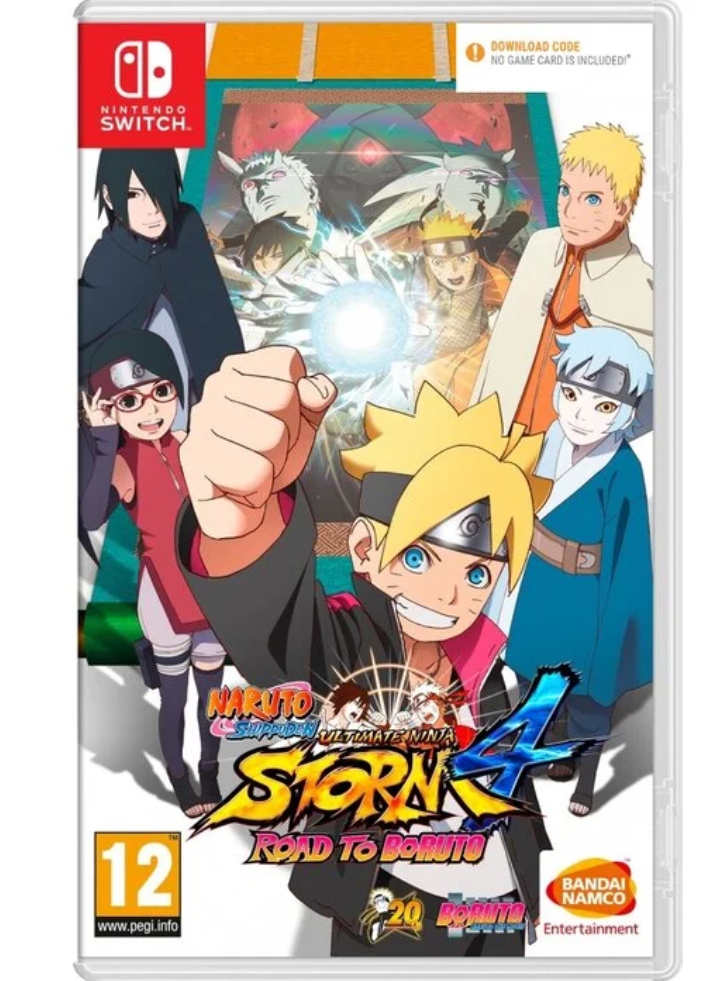 Naruto Shippuden Ultimate Ninja Storm 4 Road To Boruto (code In A Box)