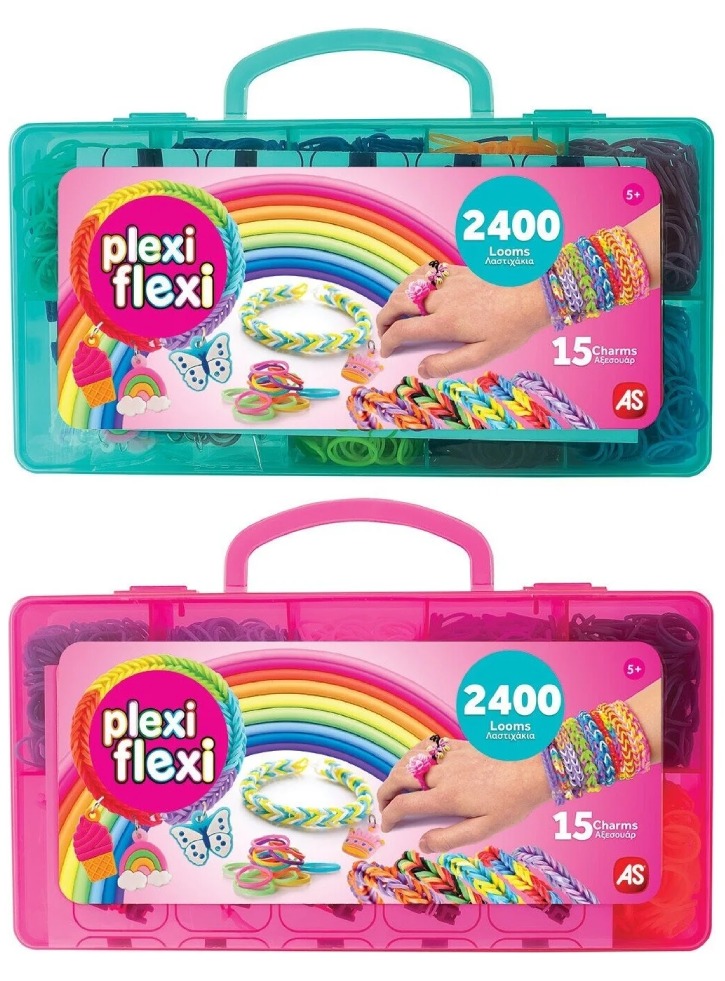 As Plexi-flexi 2400 Looms 15 Charms (random) (1080-25567)