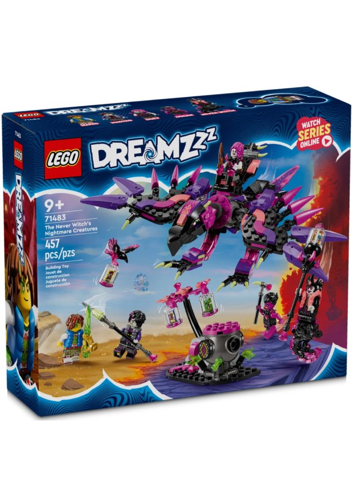 Lego Dreamzzztm The Never Witch\'s Nightmare Creatures (71483)