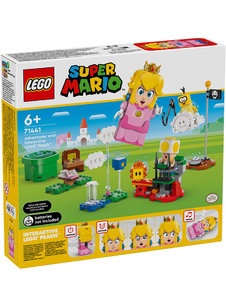 Lego Super Mario Adventures With Interactive Lego Peach (71441)