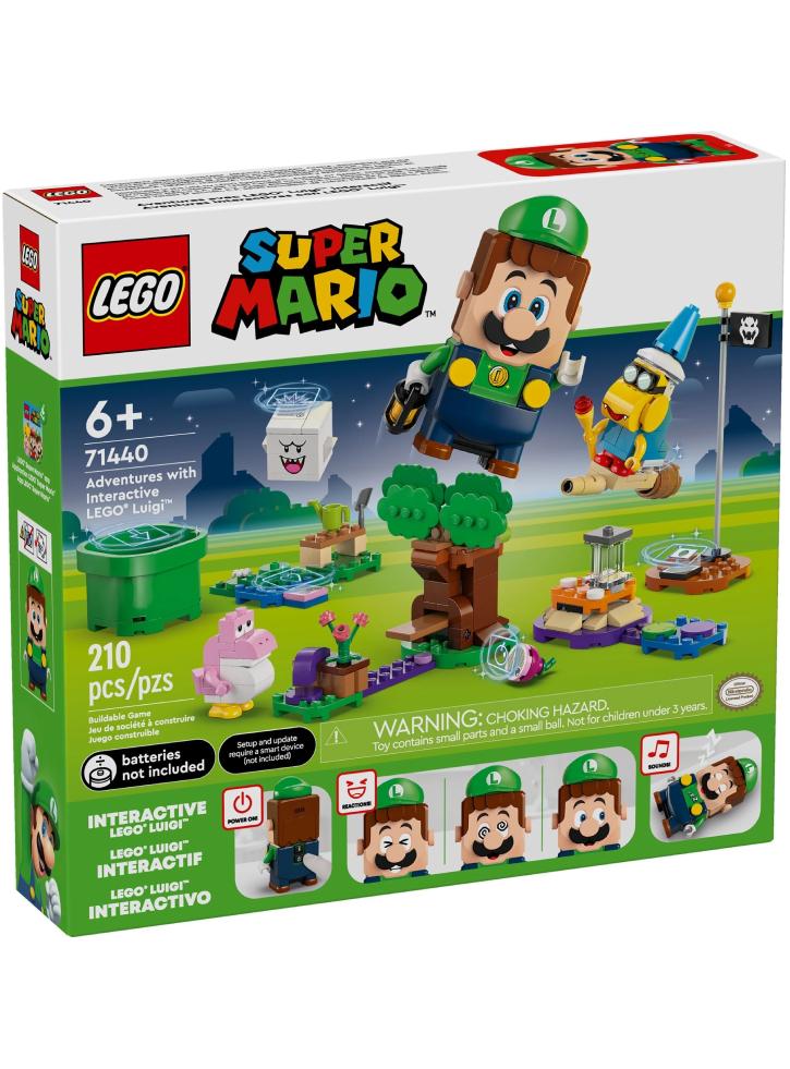 Lego Super Mario Adventures With Interactive Lego Luigi (71440)