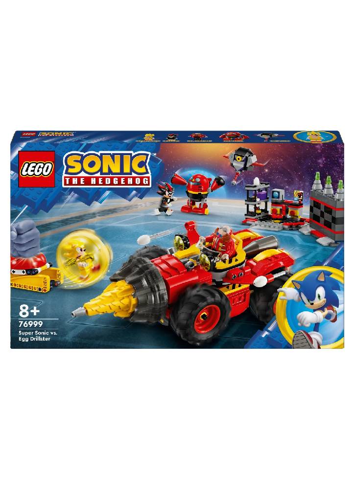 Lego Sonic The Hedgehogtm Super Sonic Vs. Egg Drillster (76999)