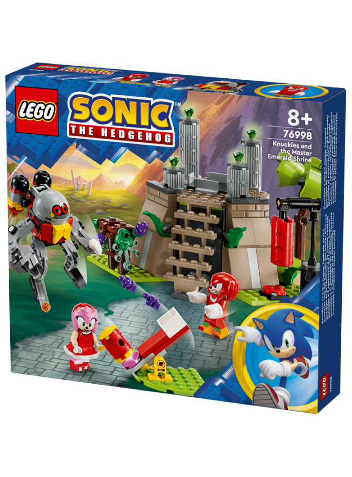 Lego Sonic The Hedgehogtm Knuckles And The Master Emerald Shrine (76998)