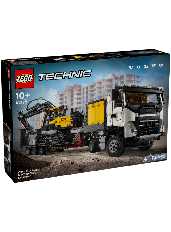 Lego Technic Volvo Fmx Truck Ec230 Electric Excavator (42175)