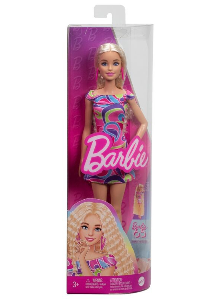 Barbie Fashionistas Doll Blonde, Totally Hair-inspired, 65th Anniversary (hrh20)