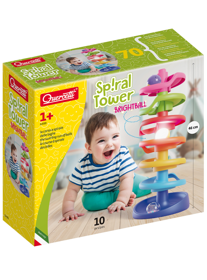 Quercetti Spiral Tower Brightball (qu-6499)