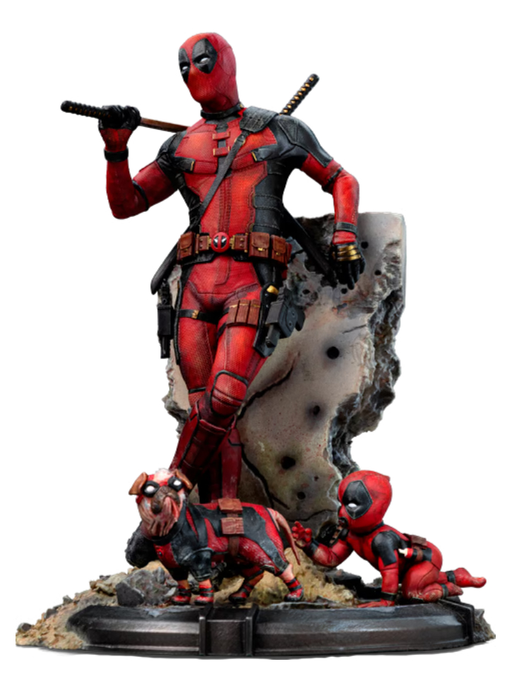 Iron Studios Marvel Deadpool & Wolverine Deadpool Art Scale 1 10