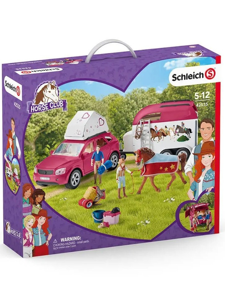 Schleich Horse Club Horse Adventures With Car And Trailer (42535)