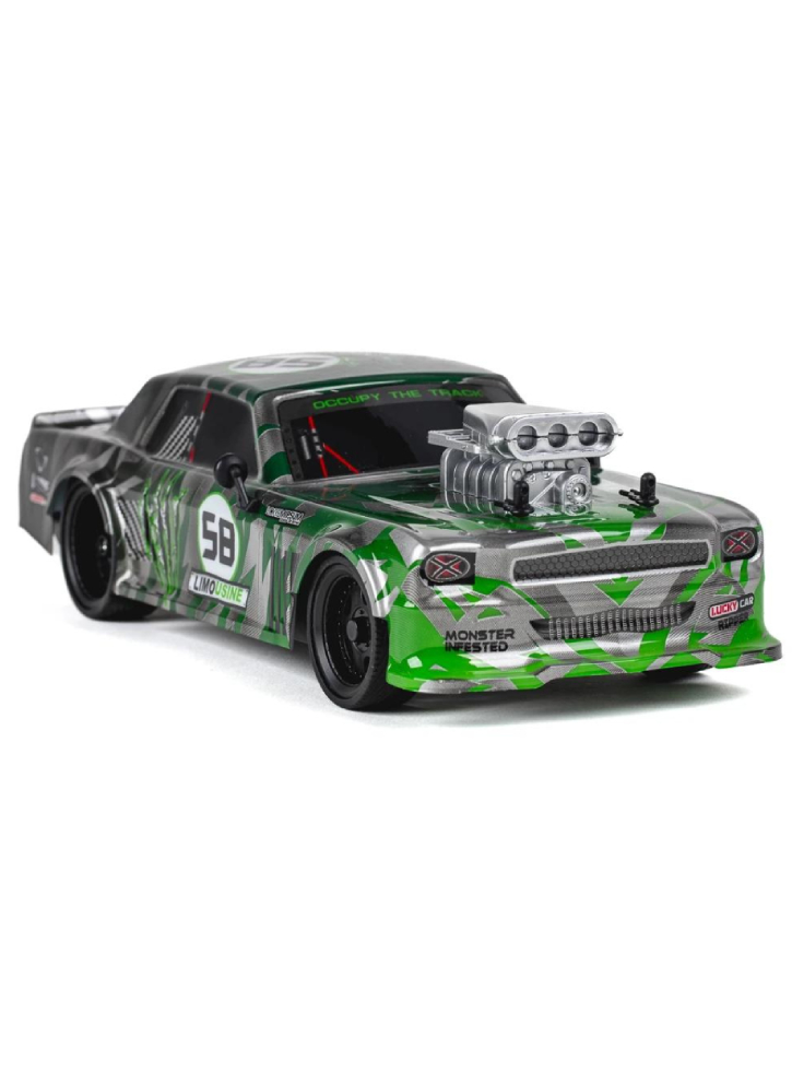 Tec-toy Extreme Racing R/c 1:16 2,4g 3,7v Li Ion Green (471420)