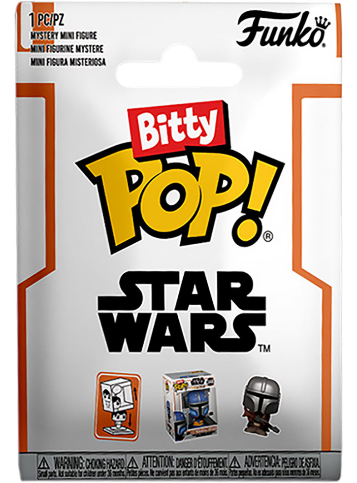 Bitty Pop Star Wars Themandalorian Mystery Mini Blind Bag Random