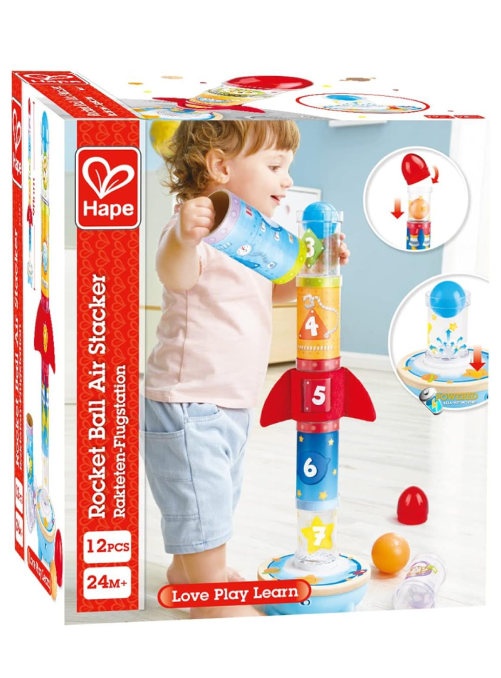 Hape Rocket Ball Air Stacker (87-0387)