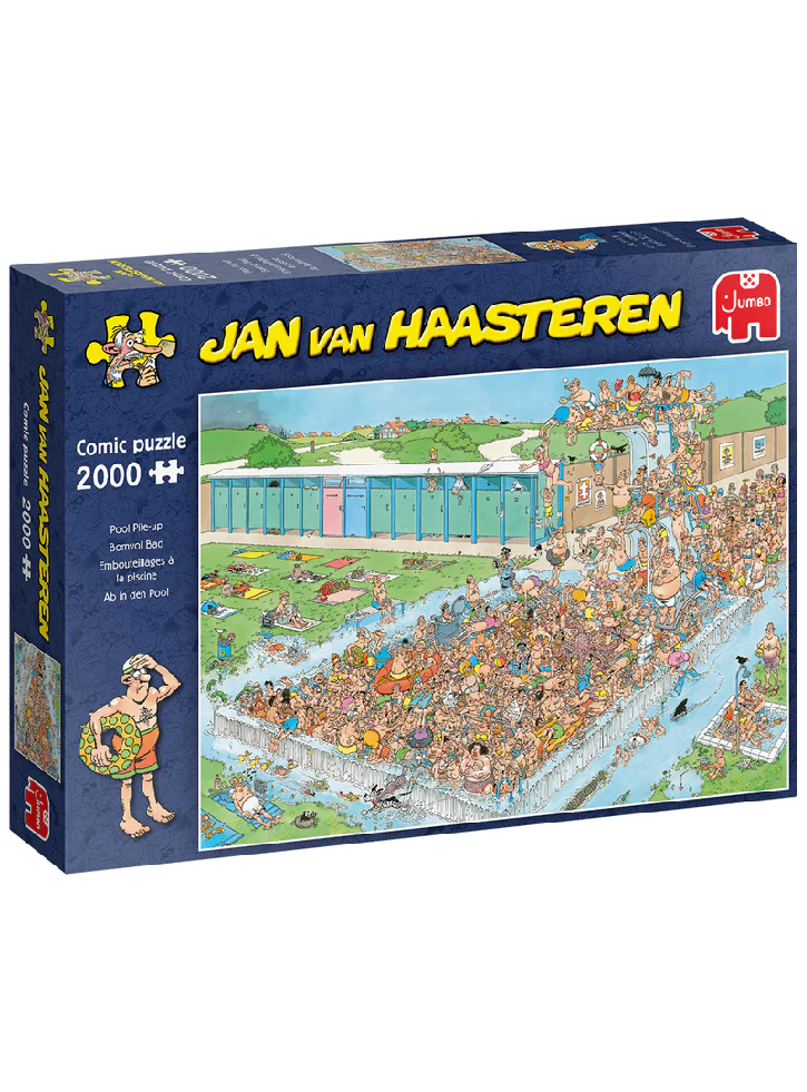 Jan Van Haasteren Pool Pile-up 2000 Pcs (jum0040)