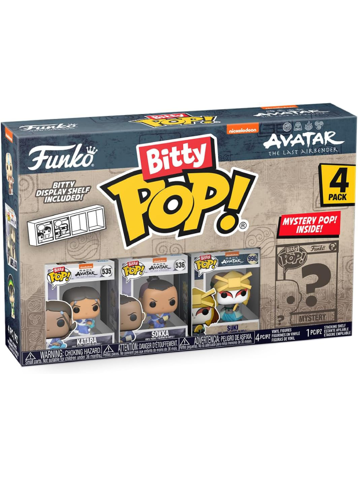 Bitty Pop 4 Pack Avatar The Last Airbender Katara