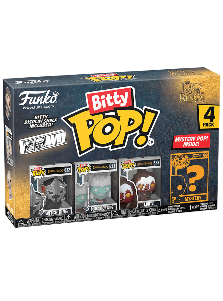 Bitty Pop 4 Pack The Lord Of The Rings Witch King