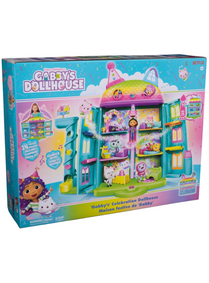 Gabby\'s Dollhouse Celebration Purrfect Dollhouse (6070742)