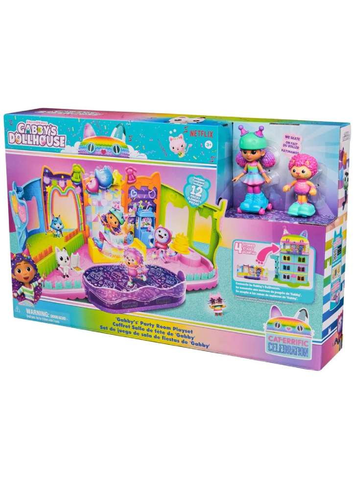 Gabby\'s Dollhouse Rooftop Roller Party Playset (6069755)