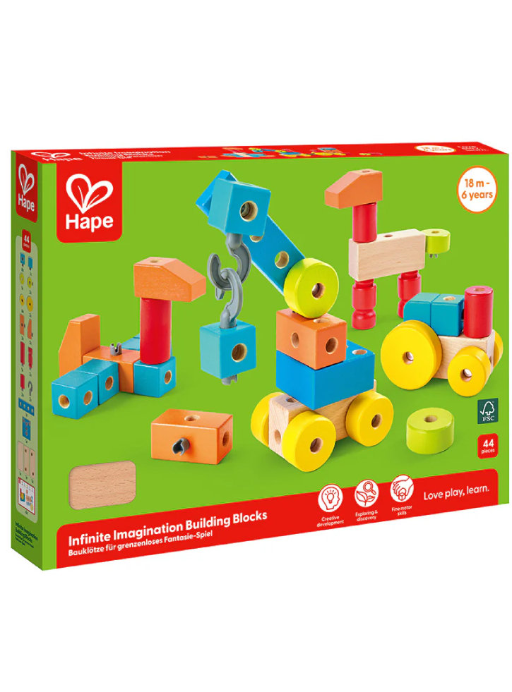 Hape Infinite Imagination Building Blocks (87-0519)