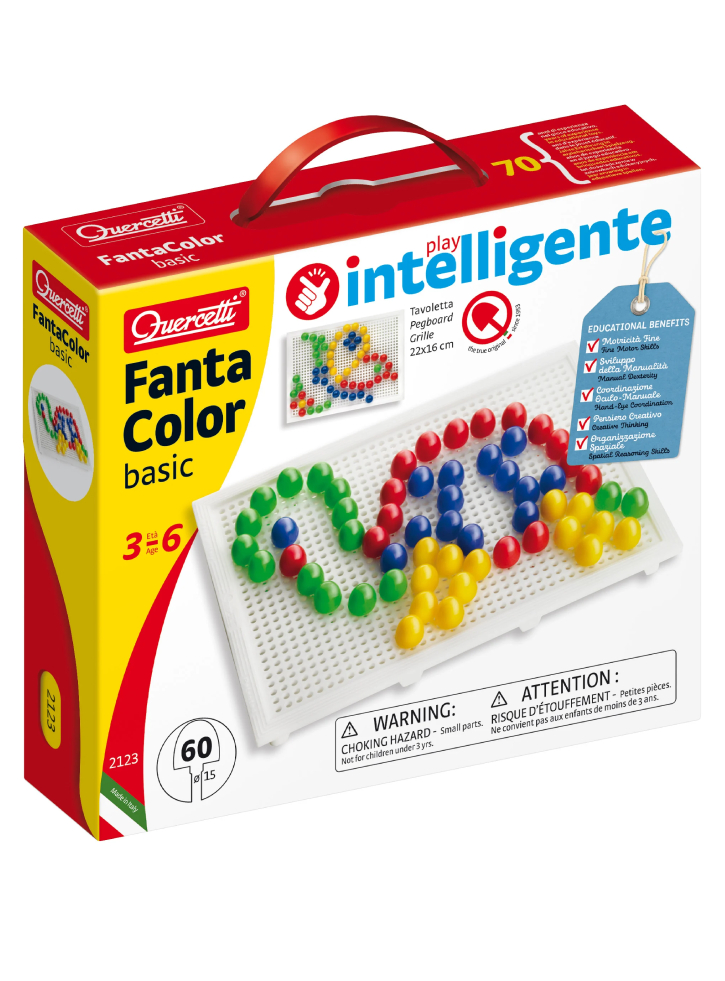 Quercetti Fantacolor Tab Basic (60 Pcs) (qu-2123)