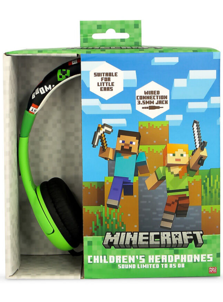 Otl Minecraft Childrens Headphones