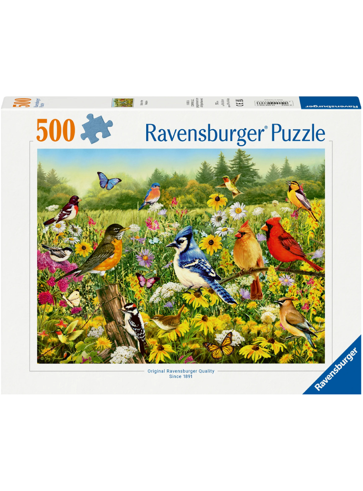 Ravensburger Puzzle Birds In The Meadow 500p (12000336)