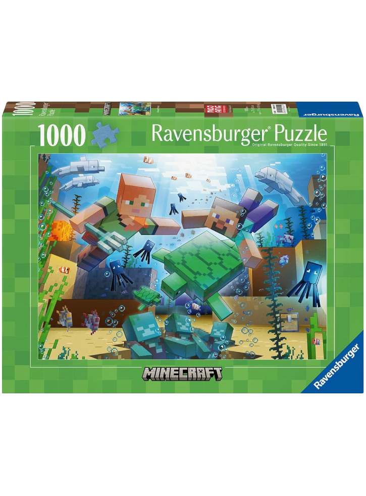 Ravensburger Puzzle Minecraft Mosaic 1000p (12000421)