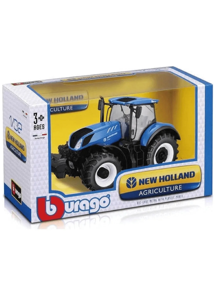 Burago Tractor 1:32 New Holland T7.315 Blue (141512)