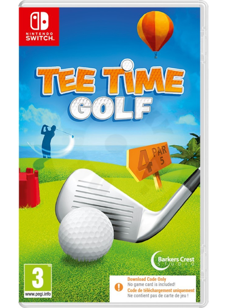 Tee Time Golf Code In Box