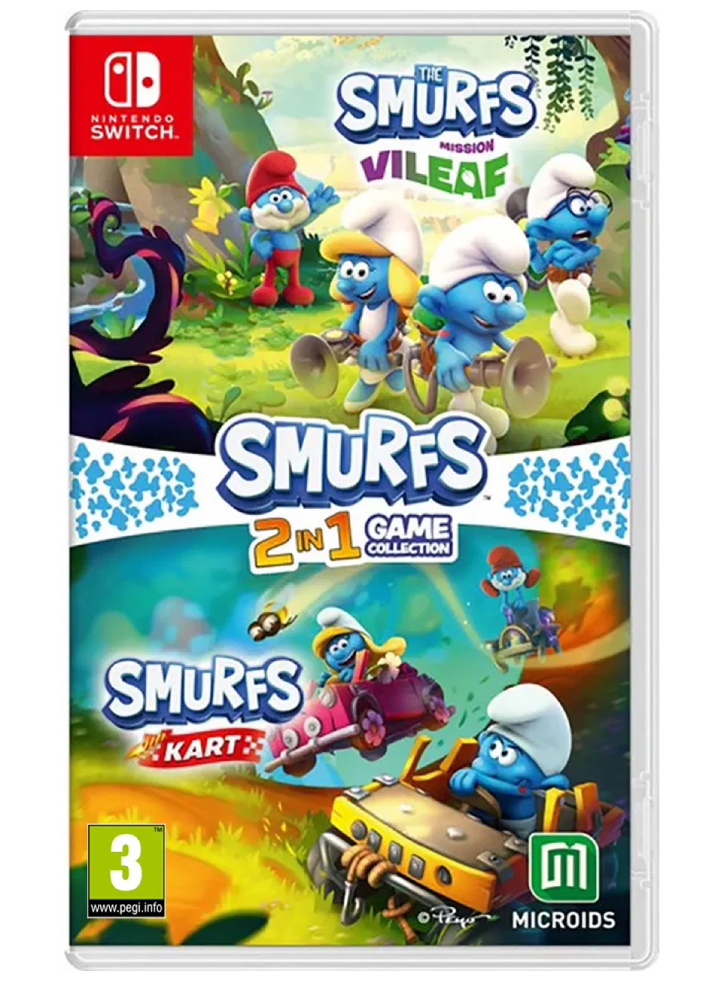 Smurfs 2 In 1 Game Collection