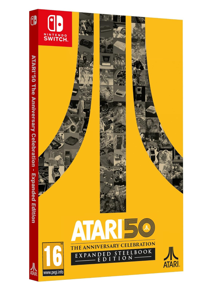 Atari 50 The Anniversary Celebration Expanded Steelbook Edition