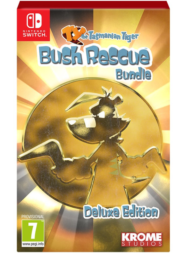 Ty The Tasmanian Tiger Hd Bush Rescue Bundle Deluxe Edition