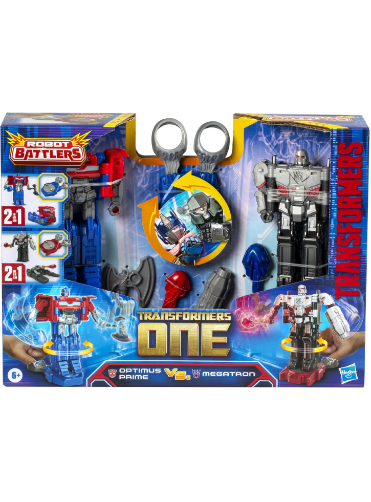 Transformers One Robot Battlers Optimus Prime Vs. Megatron (f9207)