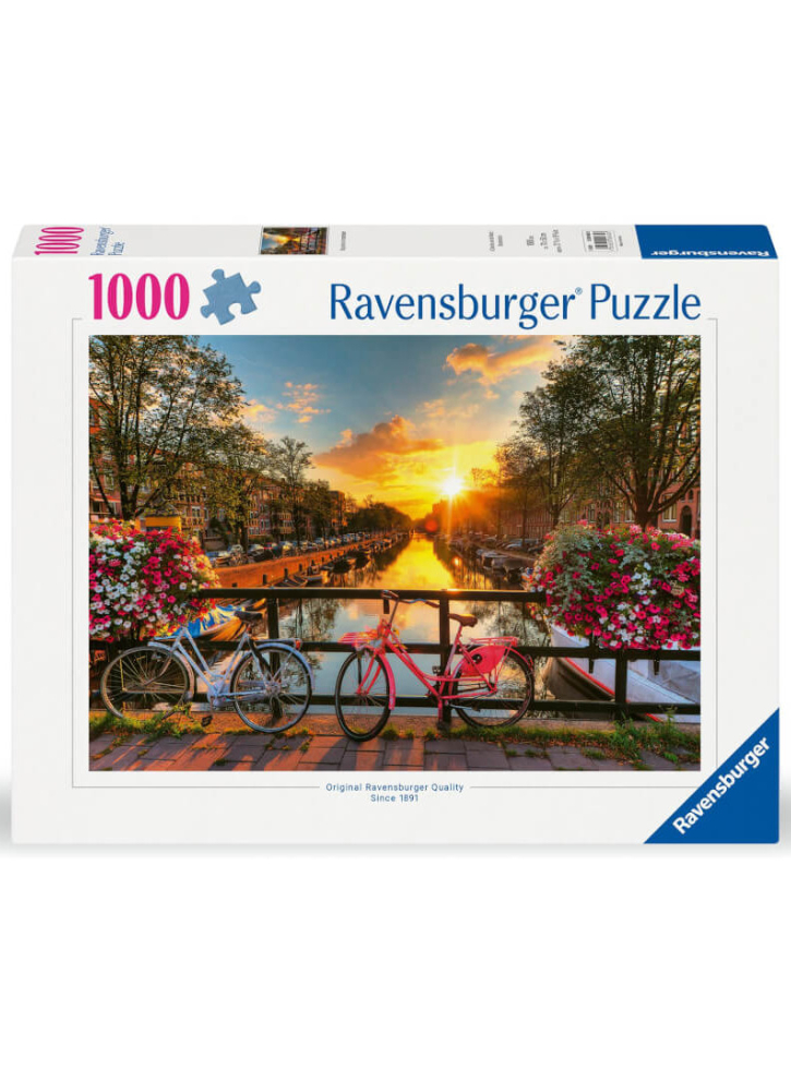 Ravensburger Puzzle Bicycles In Amsterdam 1000p (12000662)