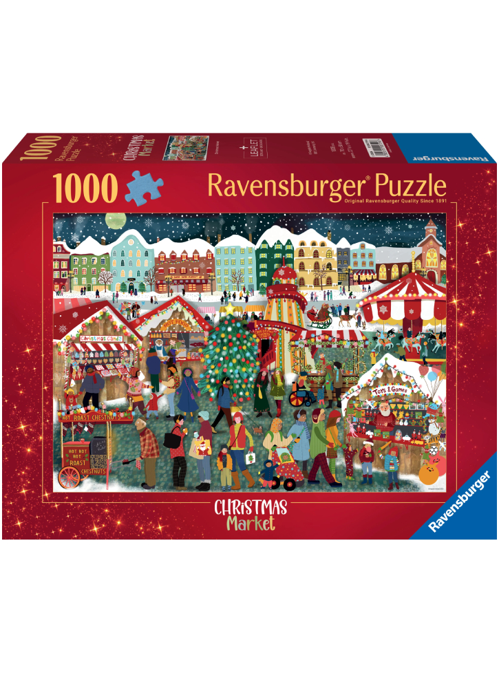 Ravensburger Puzzle Christmas Market 1000p (12000729)